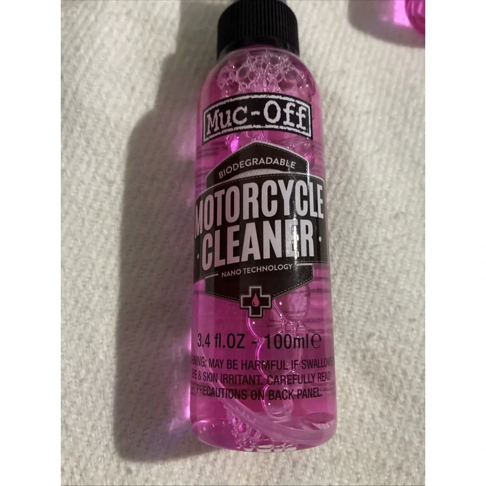 Muc-Off Nano Tech Bike Cleaner Spray Bottle Safe On‎ All Parts 3pk 10.2 Oz Total